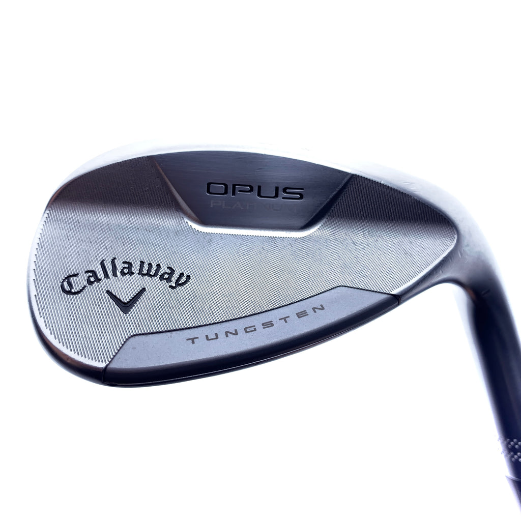 Used Callaway Opus Platinum Chrome Sand Wedge / 56.0 Degrees / Wedge Flex