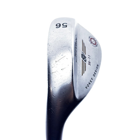 Used Titleist Vokey Spin Milled Red Sand Wedge / 56.0 Degrees / Wedge Flex/L-H