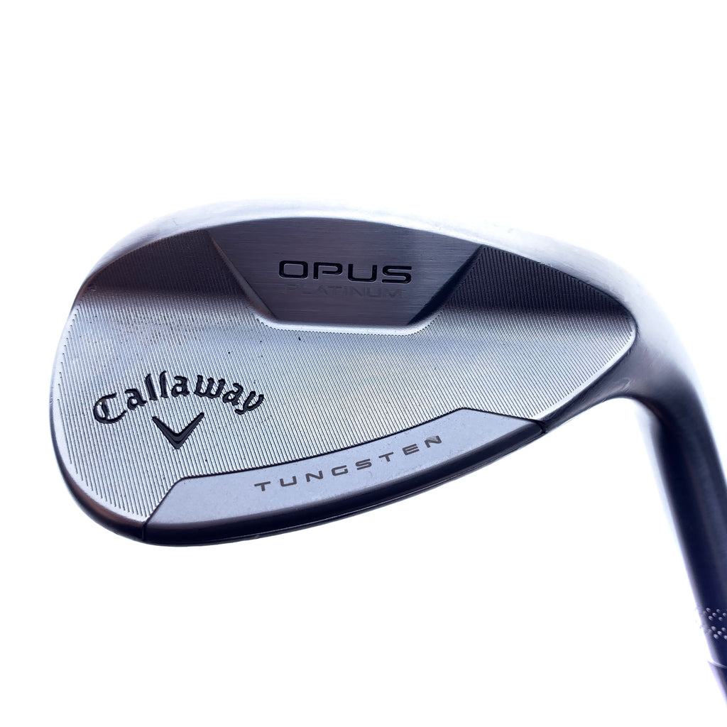 Used Callaway Opus Platinum Chrome Sand Wedge / 54.0 Degrees / Wedge Flex