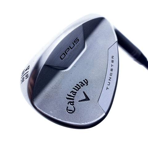 Used Callaway Opus Platinum Chrome Sand Wedge / 54.0 Degrees / Wedge Flex