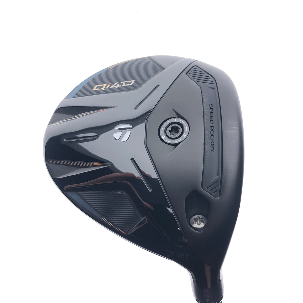 Used TaylorMade Qi4D 7 Fairway Wood / 21.0 Degrees / Stiff Flex