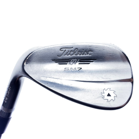 Used Titleist Vokey SM7 Tour Chrome Gap Wedge / 52.0 Degrees / Wedge Flex / L-H