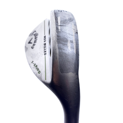 Used Callaway MD3 Milled Gold Nickel Sand Wedge / 54.0 Degrees / Wedge Flex