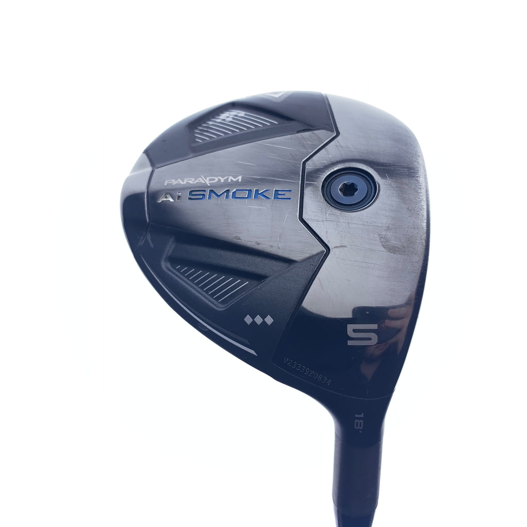 Used Callaway Paradym Ai Smoke Triple Diamond 5 Fairway Wood/ 18.0 Deg/ X-Stiff