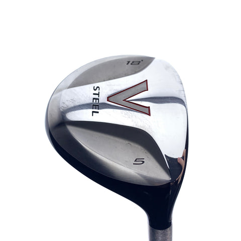 Used TaylorMade V Steel 5 Fairway Wood / 18.0 Degrees / Stiff Flex