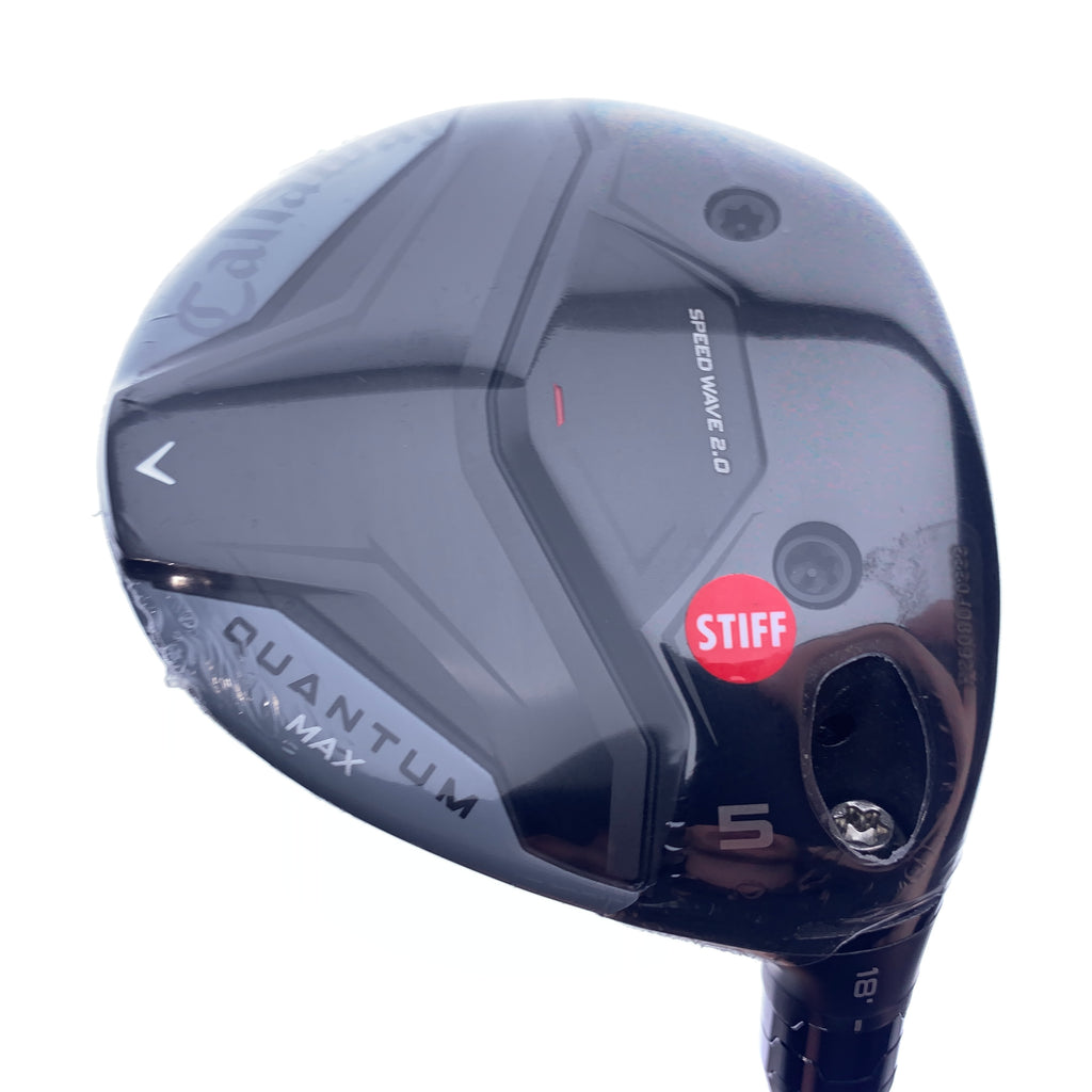 NEW Callaway Quantum Max 5 Fairway Wood / 18.0 Degrees / Stiff Flex