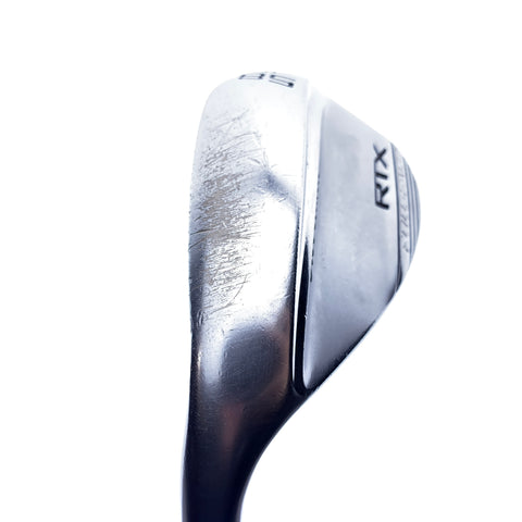 Used Cleveland RTX Full Face Tour Chrome Lob Wedge/58.0 Degrees/Wedge Flex/L-H