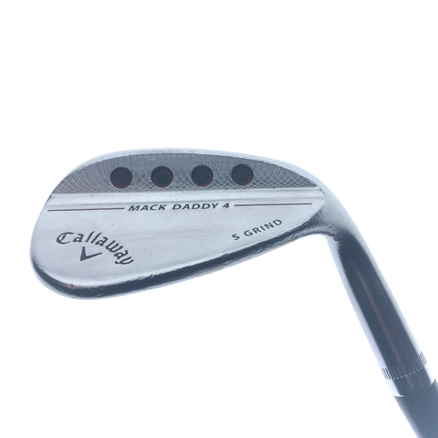 Used Callaway Mack Daddy 4 Chrome Pitching Wedge / 48.0 Degrees / Stiff Flex