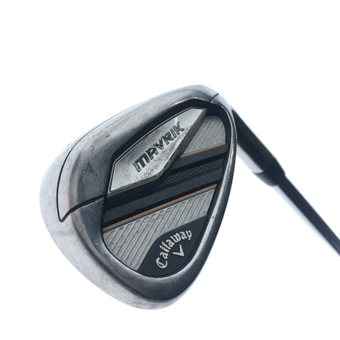 Used Callaway Mavrik 9 Iron / 36.0 Degrees / Stiff Flex