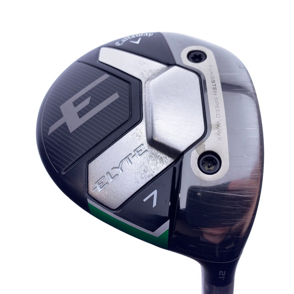 Used Callaway Elyte 7 Fairway Wood / 21.0 Degrees / Stiff Flex