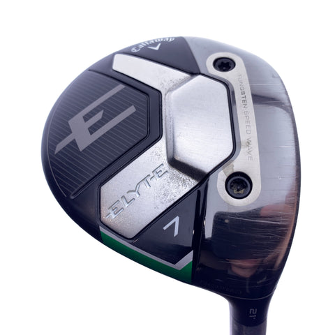Used Callaway Elyte 7 Fairway Wood / 21.0 Degrees / Stiff Flex