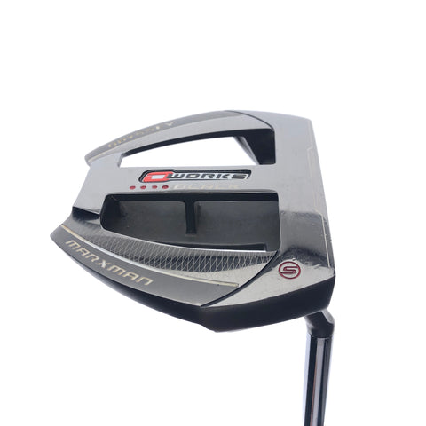 Used Odyssey O-Works Black Marxman S Putter / 34.0 Inches