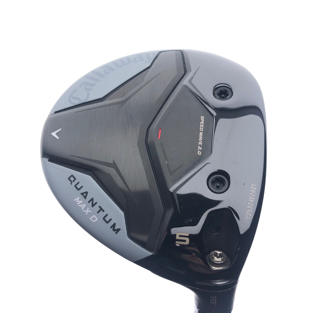 Used Callaway Quantum Max D 5 Fairway Wood / 18.0 Degrees / Regular Flex