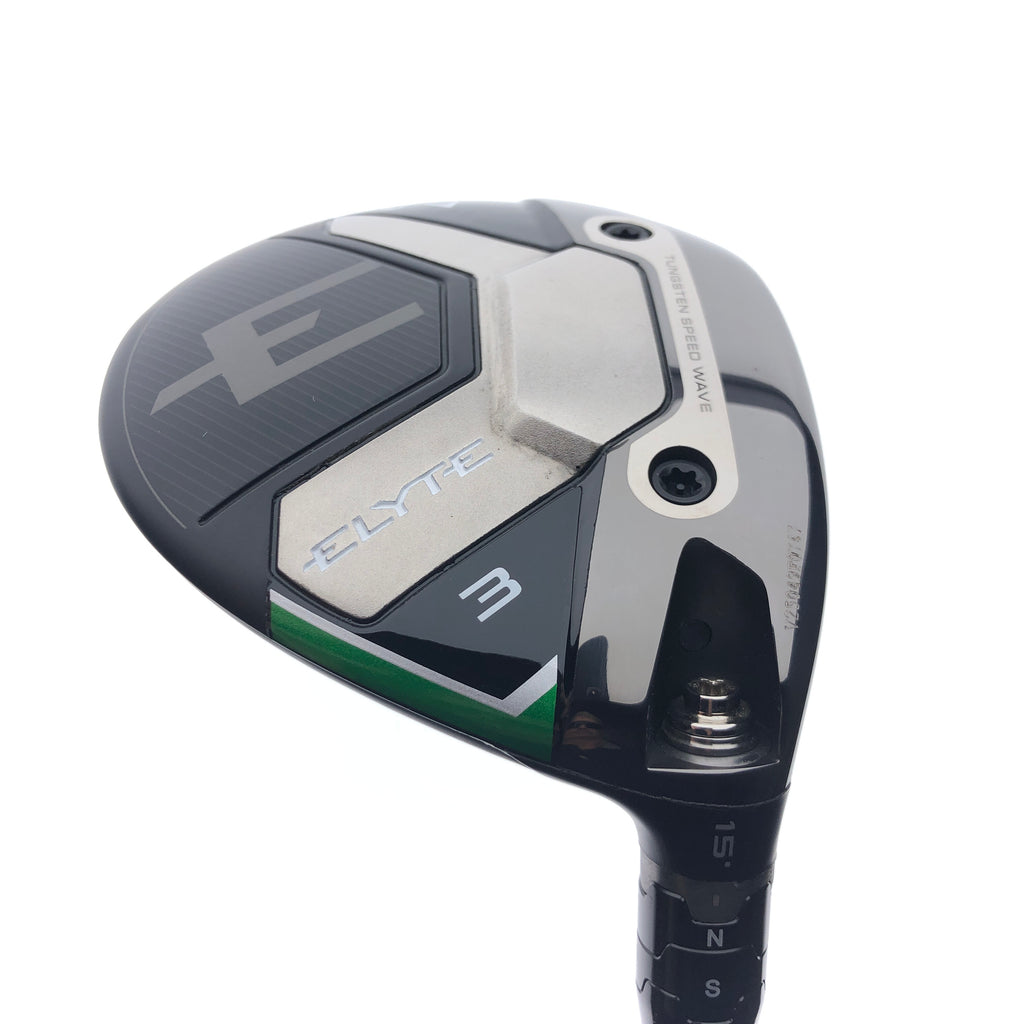 Used Callaway Elyte 3 Fairway Wood / 15 Degrees / Stiff Flex