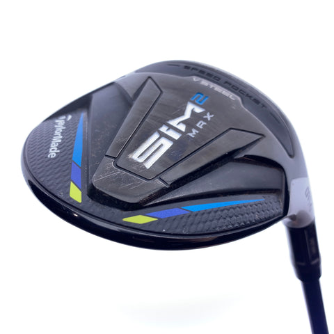 Used TaylorMade Sim2 Max 9 Fairway Wood / 24.0 Degrees / Regular Flex