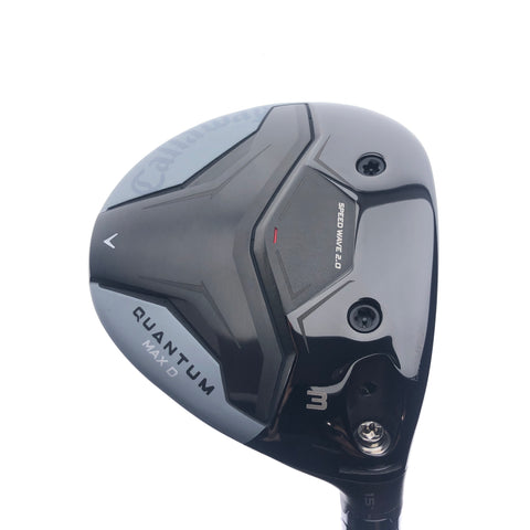 Used Callaway Quantum Max D 3 Fairway Wood / 15.0 Degrees / Regular Flex