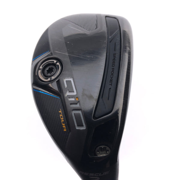 Used TaylorMade Qi10 Tour 2 Hybrid / 17 Degrees / Stiff Flex