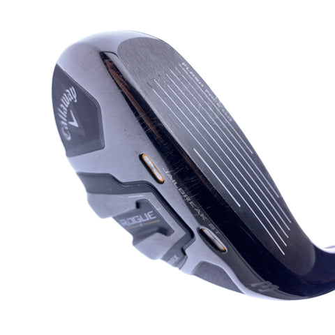 Used Callaway Rogue ST MAX 3 Hybrid / 18.0 Degrees / Stiff Flex
