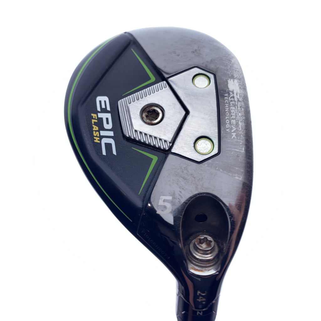 Used Callaway Epic Flash 5 Hybrid / 24.0 Degrees / Stiff Flex