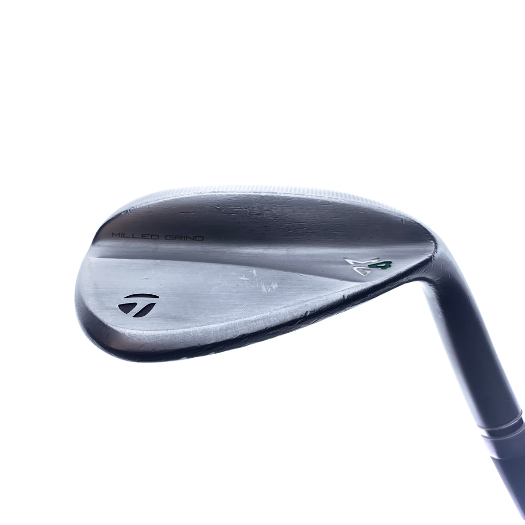 Used TaylorMade Milled Grind 4 Lob Wedge / 60.0 Degrees / Wedge Flex