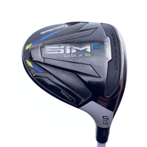 Used TaylorMade Sim2 Max D 5 Fairway Wood / 19.0 Degrees / Senior Flex