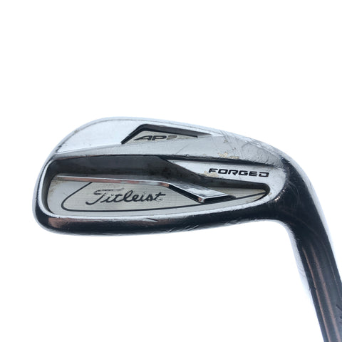 Used Titleist AP2 718 9 Iron / 42.0 Degrees / Stiff Flex