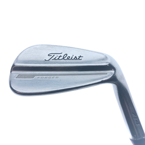 Used Titleist MB 714 Pitching Wedge Iron / 47.0 Degrees / X-Stiff Flex