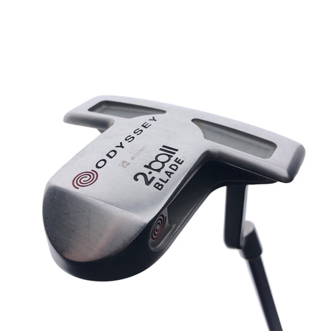 Used Odyssey White Hot 2-Ball Blade Putter / 34.00 Inches