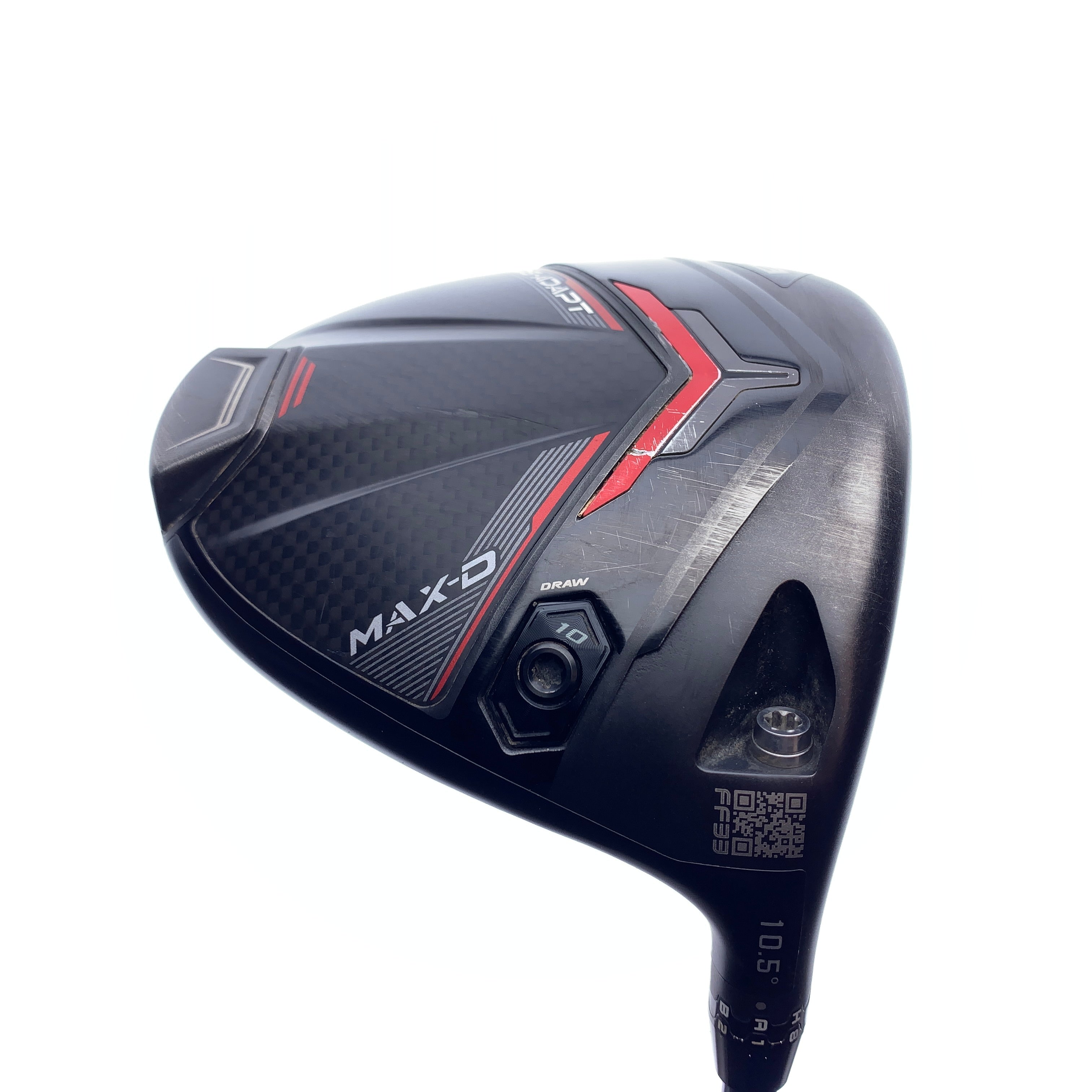 Used Cobra DS Adapt Max D Driver / 10.5 Degrees / Regular Flex - Replay Golf 