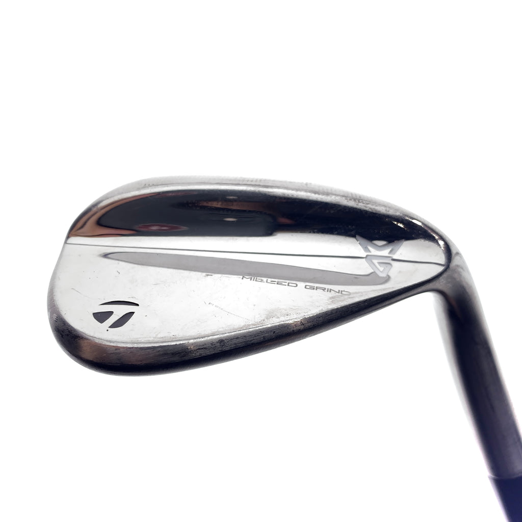 Used TaylorMade Milled Grind Chrome Lob Wedge / 60.0 Degrees / Wedge Flex