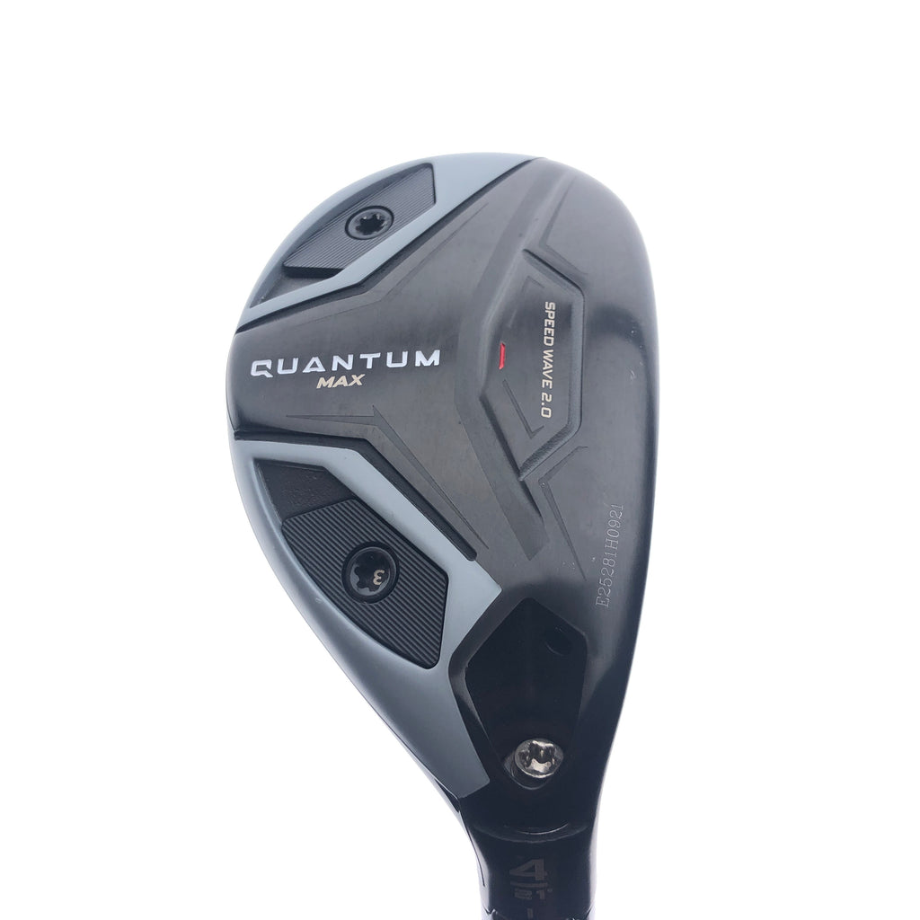 Used Callaway Quantum Max 4 Hybrid / 21.0 Degrees / Stiff Flex