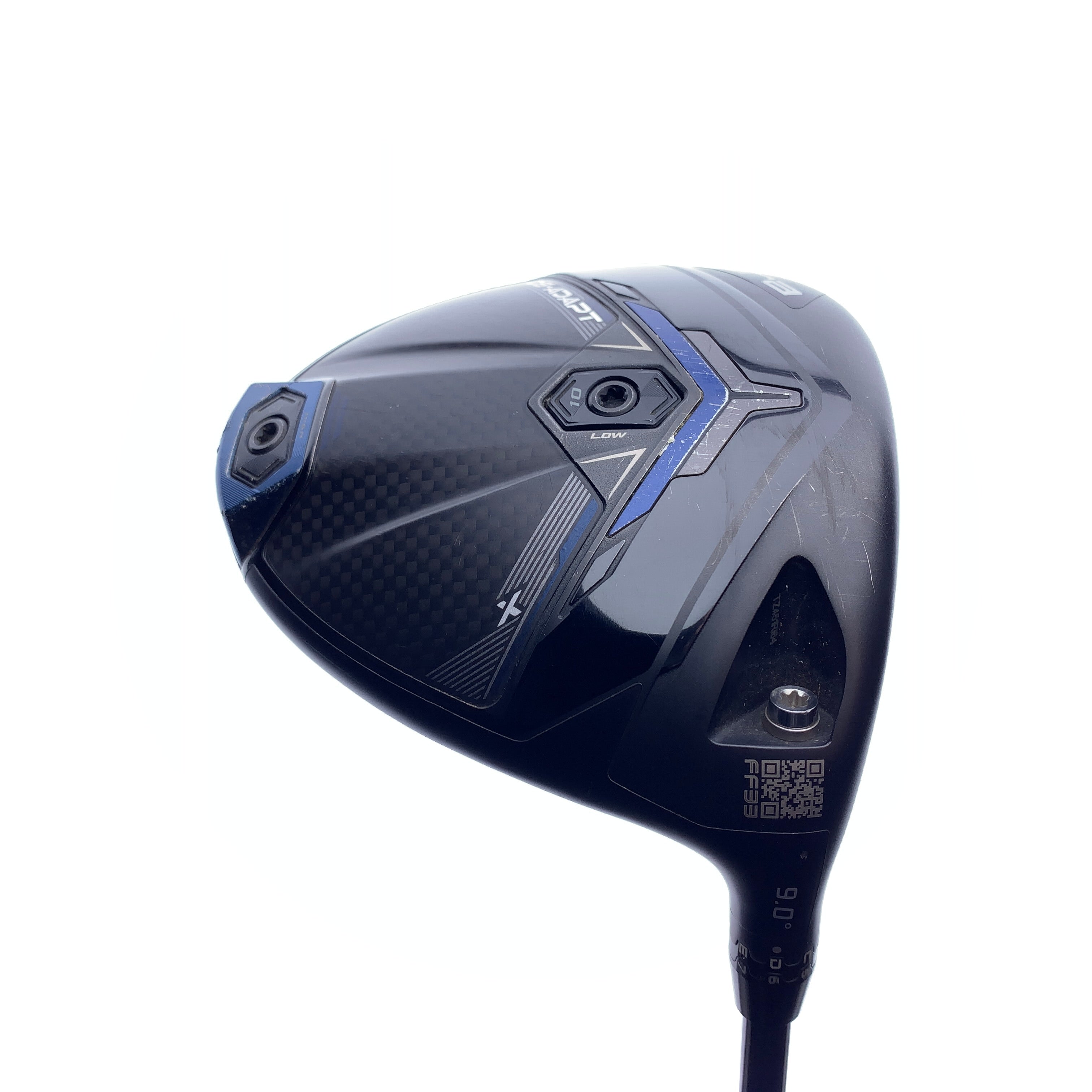 Used Cobra DS Adapt X Driver / 9.0 Degrees / Regular Flex - Replay Golf 