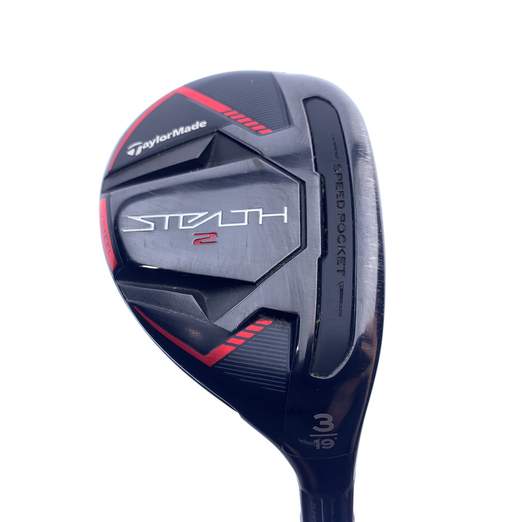 Used TaylorMade Stealth 2 3 Hybrid / Stiff Flex