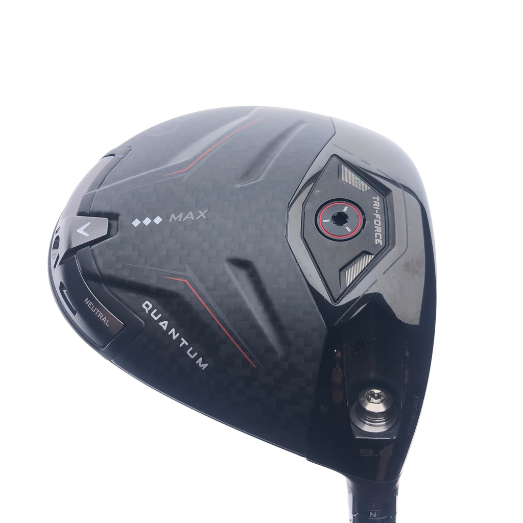 Used Callaway Quantum Triple Diamond Max Driver / 9.0 Degrees / Stiff Flex
