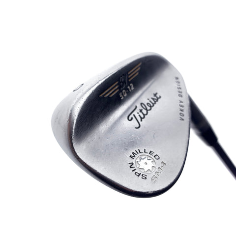 Used Titleist Vokey SM4 Chrome Gap Wedge / 50.0 Degrees / Wedge Flex