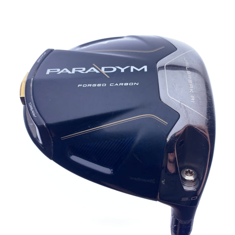 Used TOUR ISSUE Callaway Paradym Driver / 9.0 Degrees / Stiff Flex