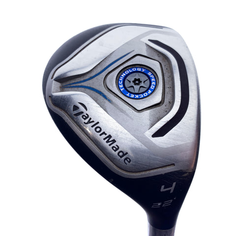 Used TaylorMade Jetspeed 4 Hybrid / 22.0 Degrees / Ladies Flex