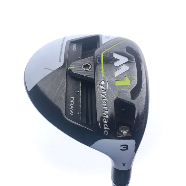 Used TaylorMade M1 2017 3 Fairway Wood / 15 Degrees / Stiff Flex