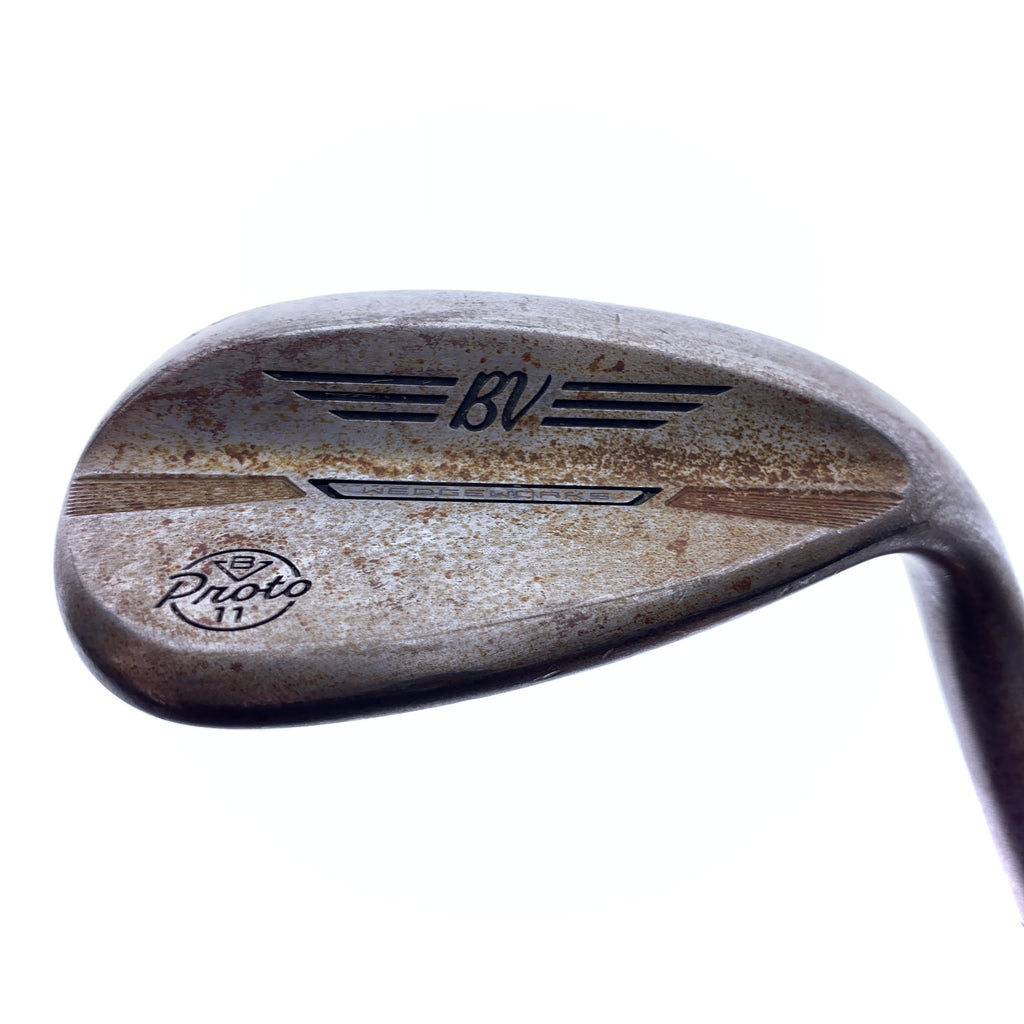 Used TOUR ISSUE Titleist SM11 Raw Wedge Works Lob Wedge/60.0 Degrees/Stiff Flex