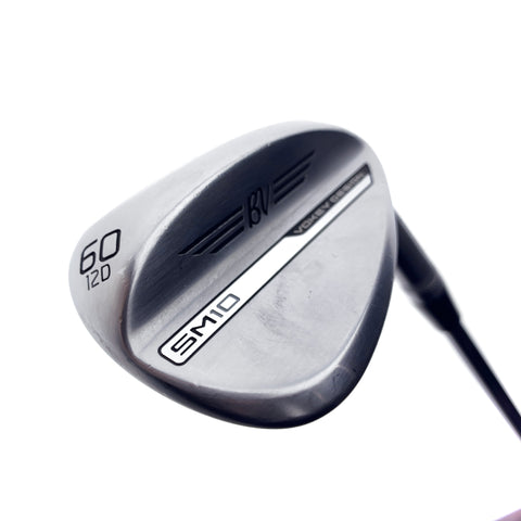 Used Titleist Vokey SM10 Tour Chrome Lob Wedge / 60.0 Degrees / Wedge Flex