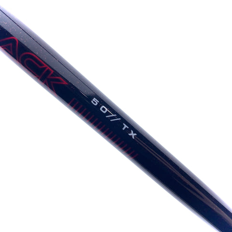 Used KBS TG Black 50 TX Driver Shaft / TX Flex / Titleist Gen 2 Driver Adapter