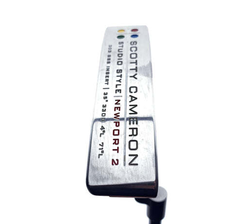 Used Scotty Cameron Studio Style Newport 2 Putter / 35.0 Inches