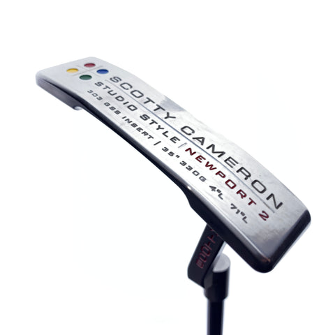 Used Scotty Cameron Studio Style Newport 2 Putter / 35.0 Inches
