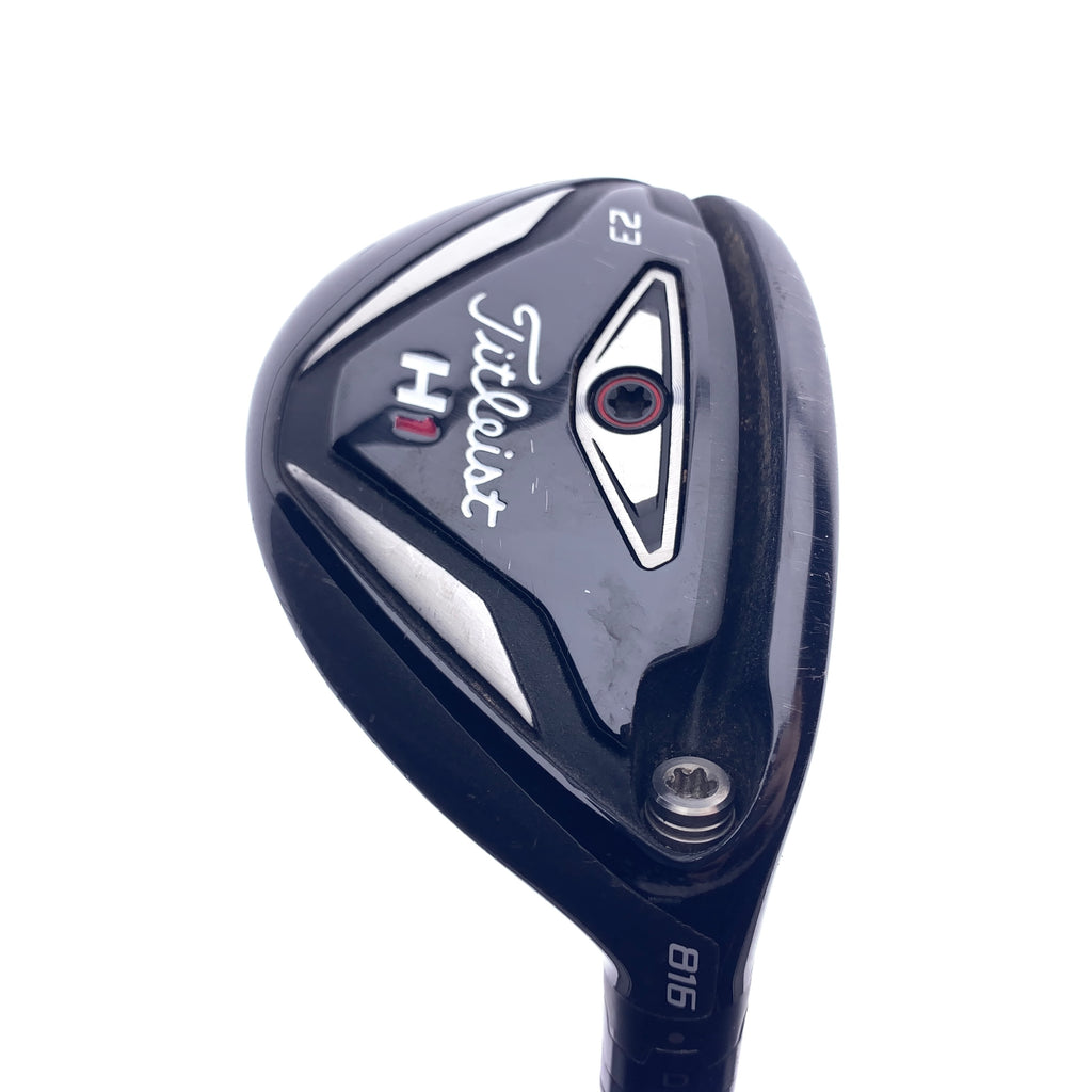 Used Titleist 816 H1 4 Hybrid / 21 Degrees / Stiff Flex
