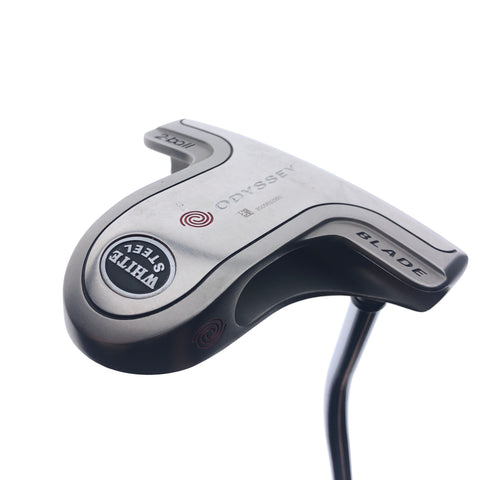 Used Odyssey White Steel 2-Ball Blade Putter / 35.50 Inches