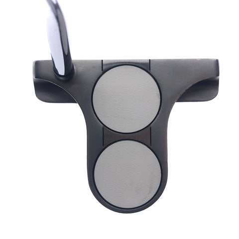 Used Odyssey White Steel 2-Ball Blade Putter / 35.50 Inches
