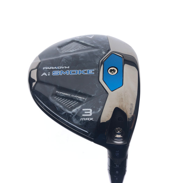 Used Callaway Paradym Ai Smoke MAX 3 Fairway / 15 Degrees / 1K Pro Blue TX Flex