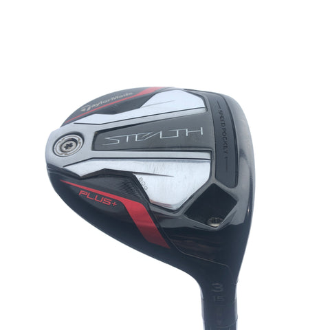 Used TaylorMade Stealth Plus 3 Fairway Wood / 15.0 Degrees / TX Flex