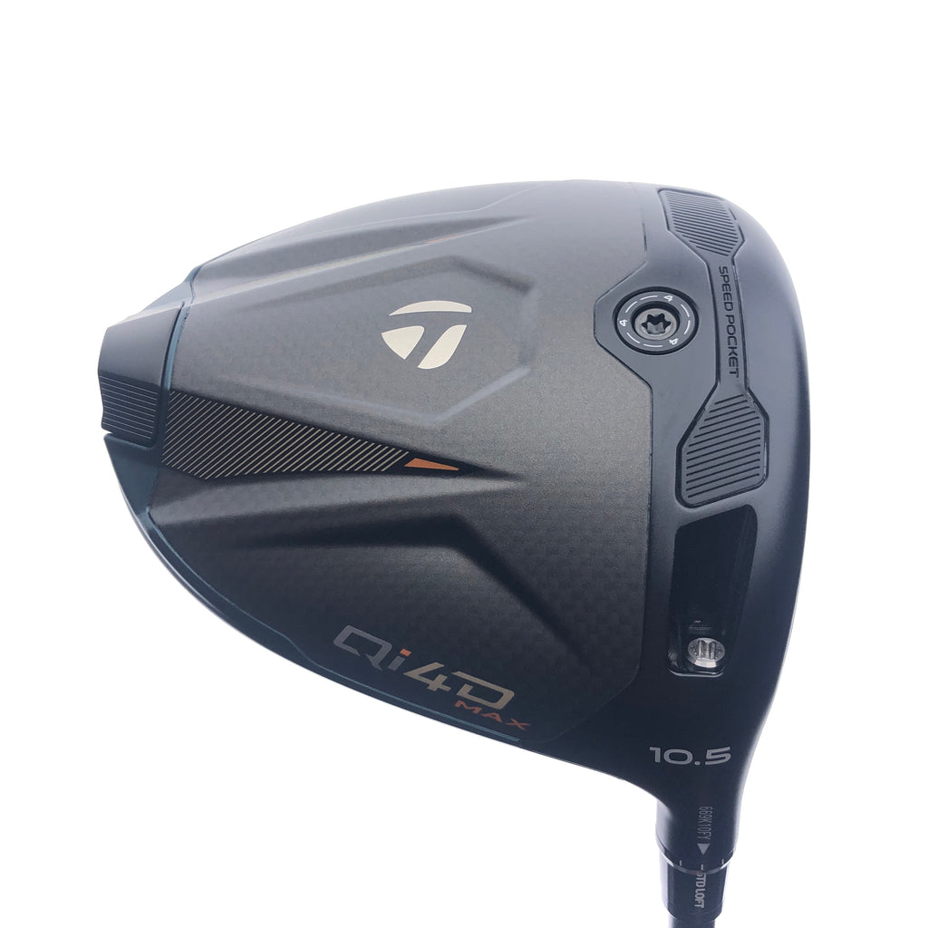 Used TaylorMade Qi4D Max Driver / 10.5 Degrees / Stiff Flex