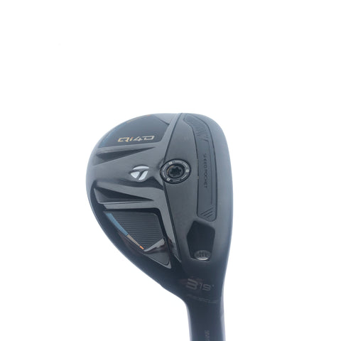 Used TaylorMade Qi4D 3 Hybrid / 19.0 Degrees / Stiff Flex